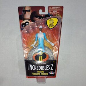 Pixar 2018 Incredibles 2 Frozone 4" Action Figure by Jakks Pacific